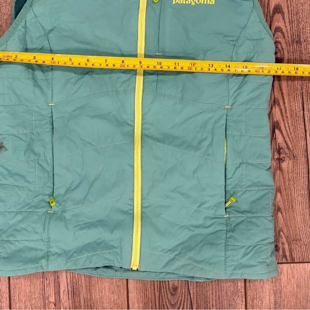 Patagonia Women’s S Nano-Air Vest Green Full Zip Lightweight - Picture 12 of 15